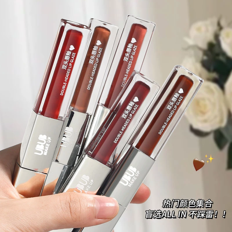 【拍一发二】双头双效嘟嘟唇唇釉持久固色不易沾杯学生双头润唇唇彩