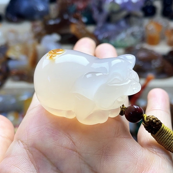 玛瑙/玉髓未镶嵌饰品