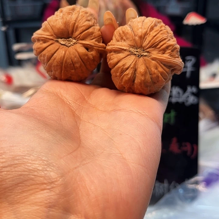 可***乐文玩核桃吊坠南瓜墩