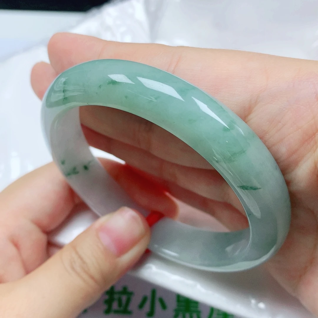 未镶嵌手镯翡翠圈口5758   22