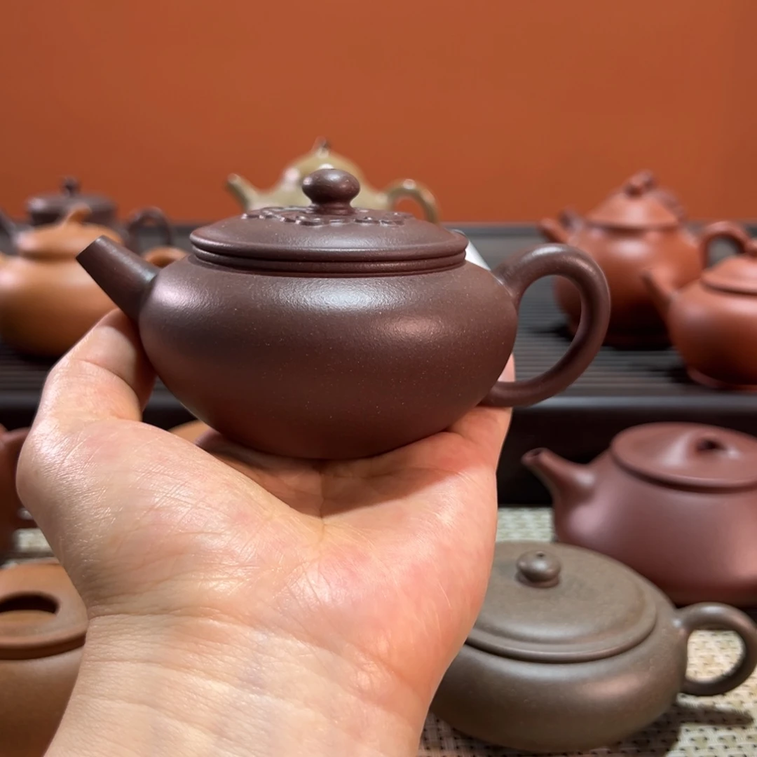 茶壶紫砂祥云紫砂壶天青泥电窑