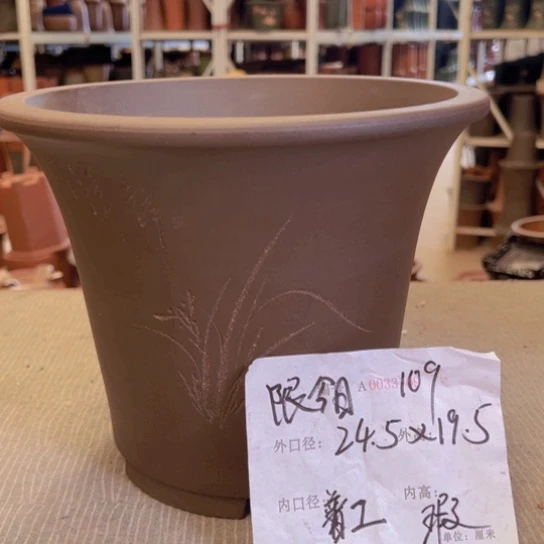 花盆紫砂紫紫砂盆