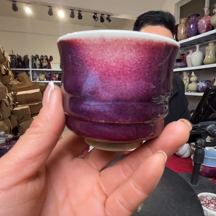 瓷片牛家钧窑牛自恒老师钧瓷