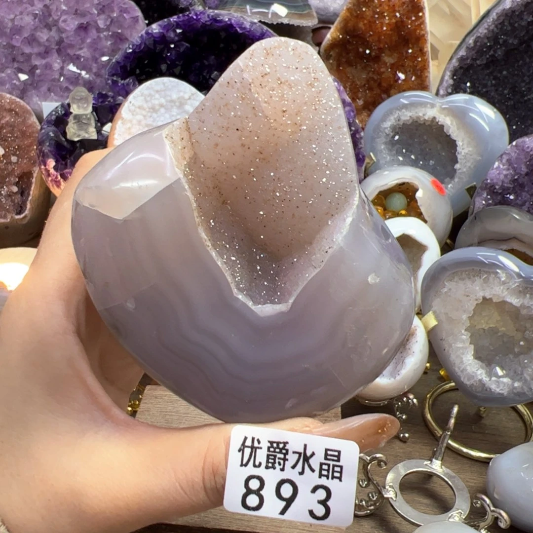 未镶嵌大型摆件（非配饰）紫晶893