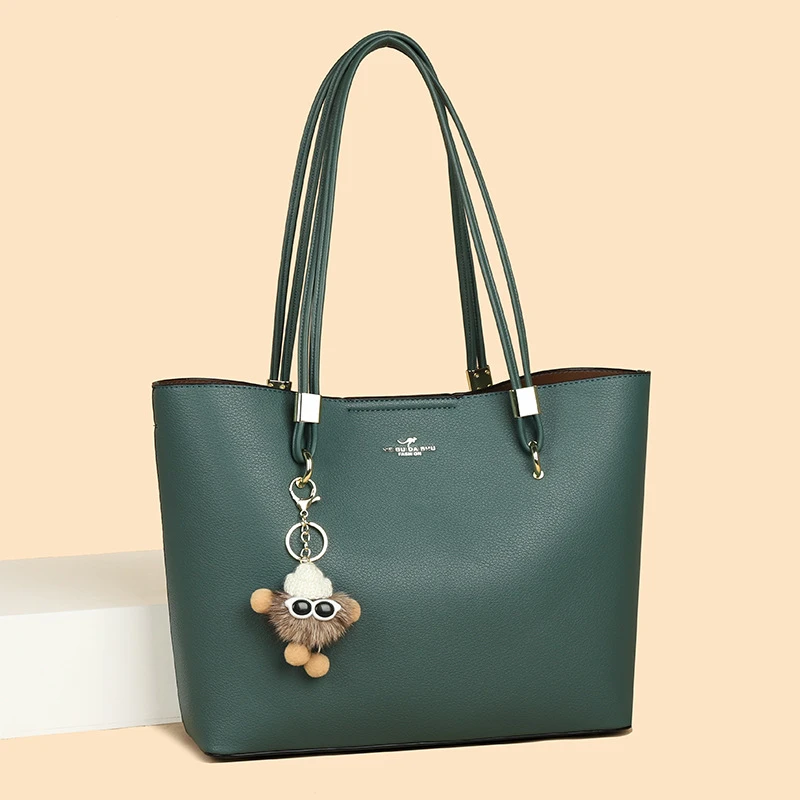 正品品牌专柜软皮女包托特包2025新款高级感时尚单肩包大容量百搭