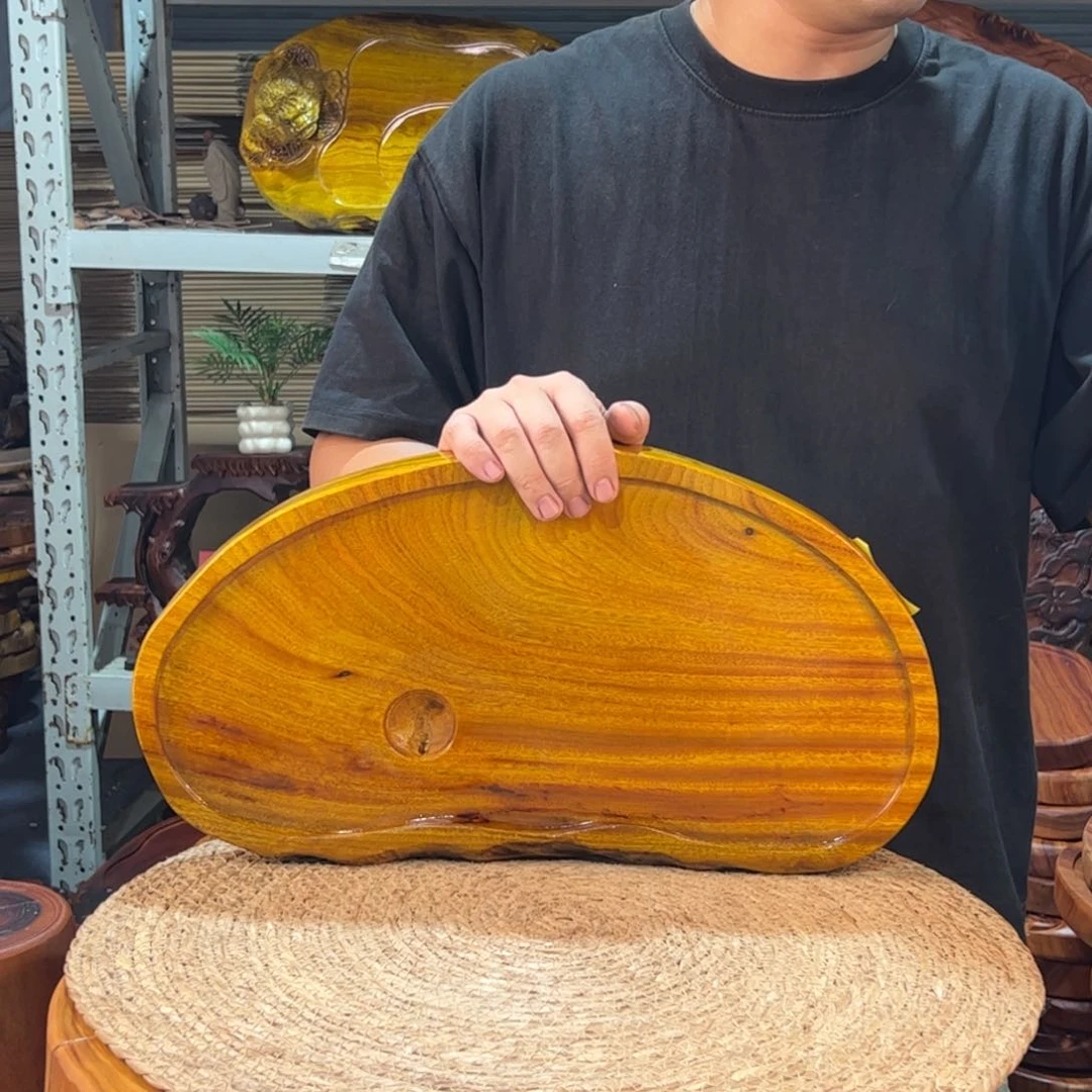 45-24-4.5 香樟木原木茶盘木头