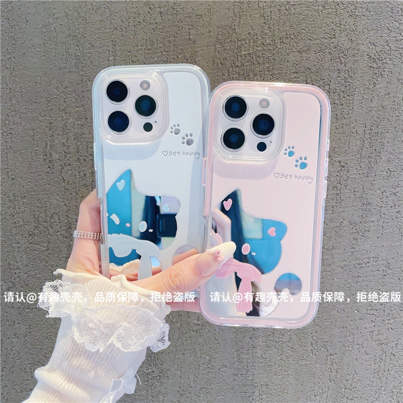 炫彩镜面适用苹果17/iPhone/华为荣耀/OPPO/VIVO/小米/手机壳爆款