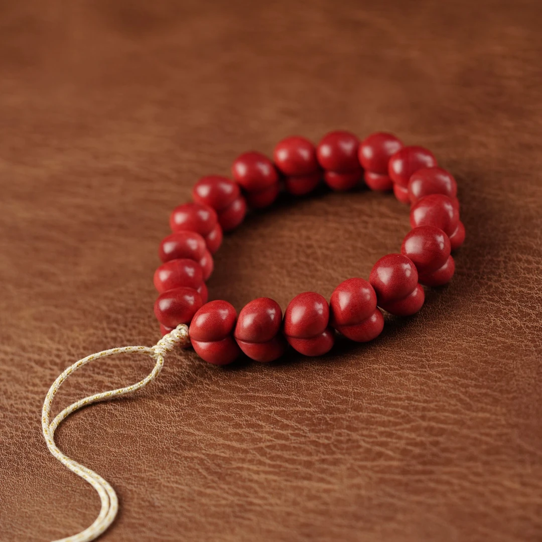 【珊木居】QT990JY 粉象木13*17屁桃手持