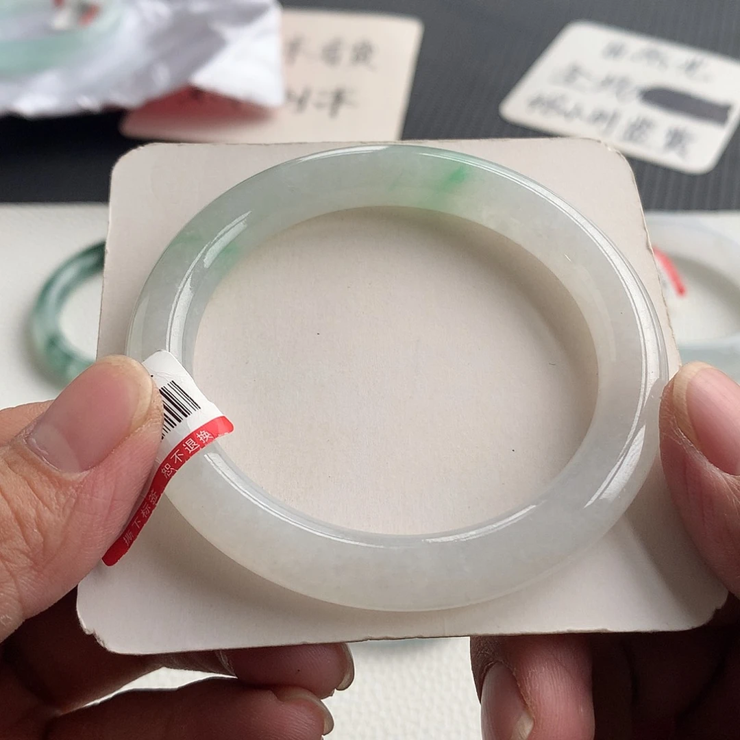 翡翠手镯未镶嵌27号 53.6