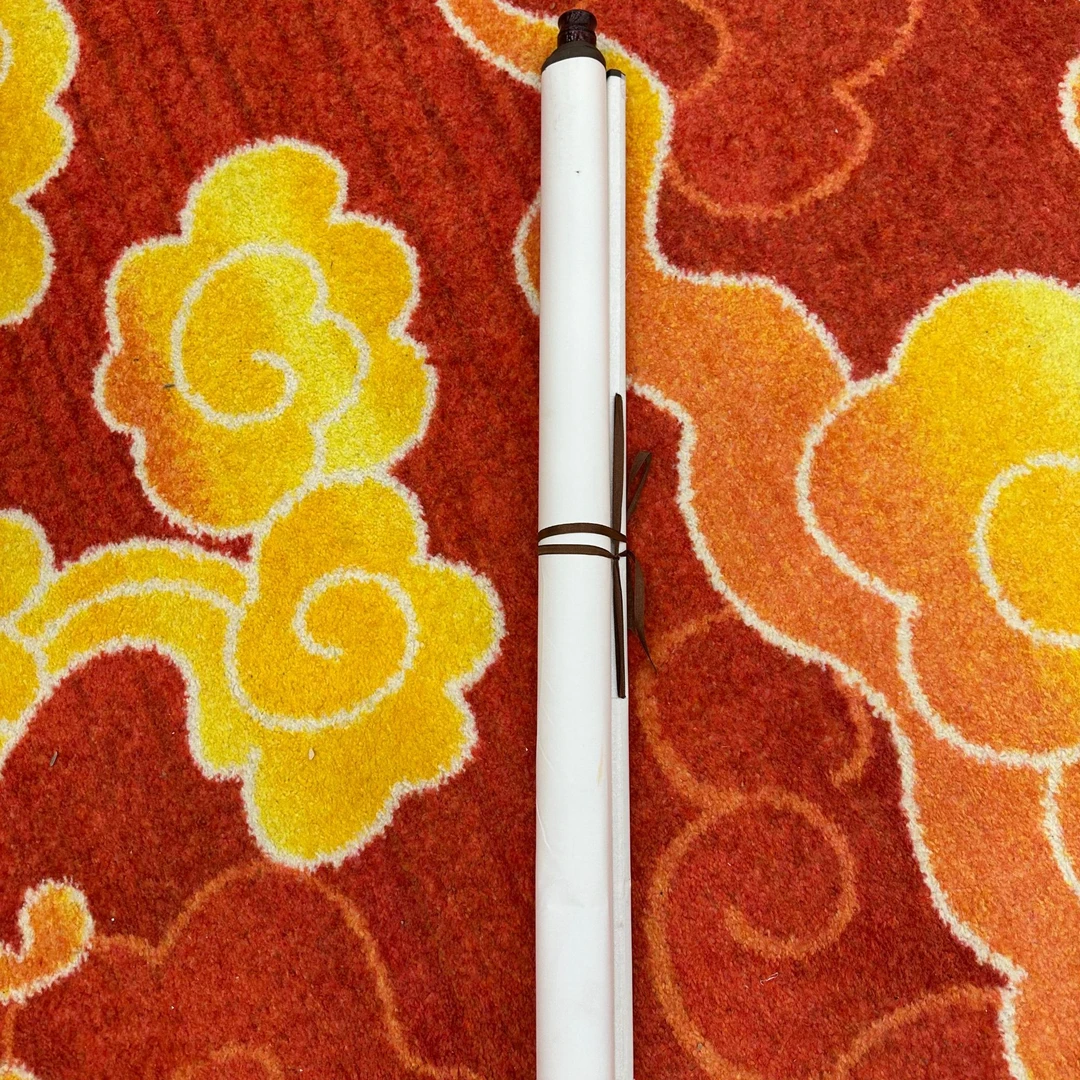 6简国画装饰挂画卷轴高档锦绫已装裱（六尺）