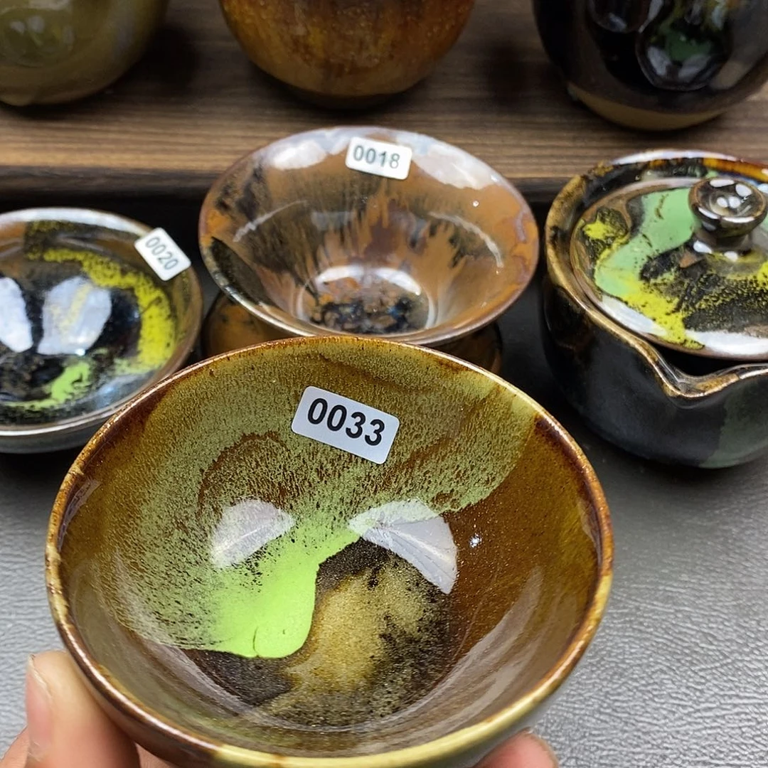 茶盏微瑕建盏主人杯子