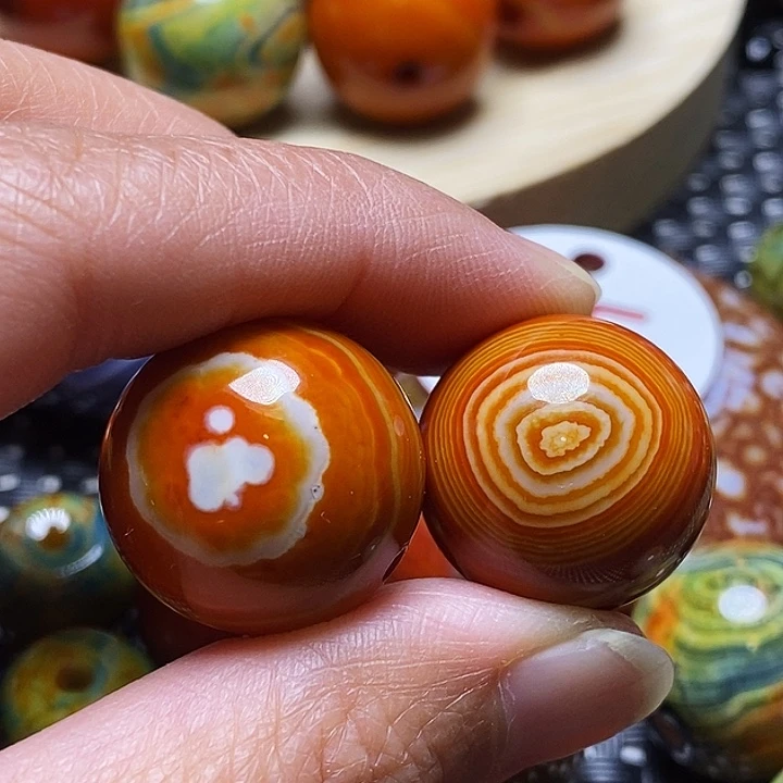 我***吖玛瑙/玉髓未镶嵌颈饰