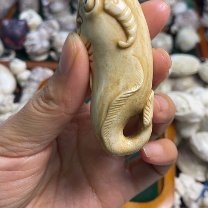 豆***大配饰鹿角雕刻福利微瑕款