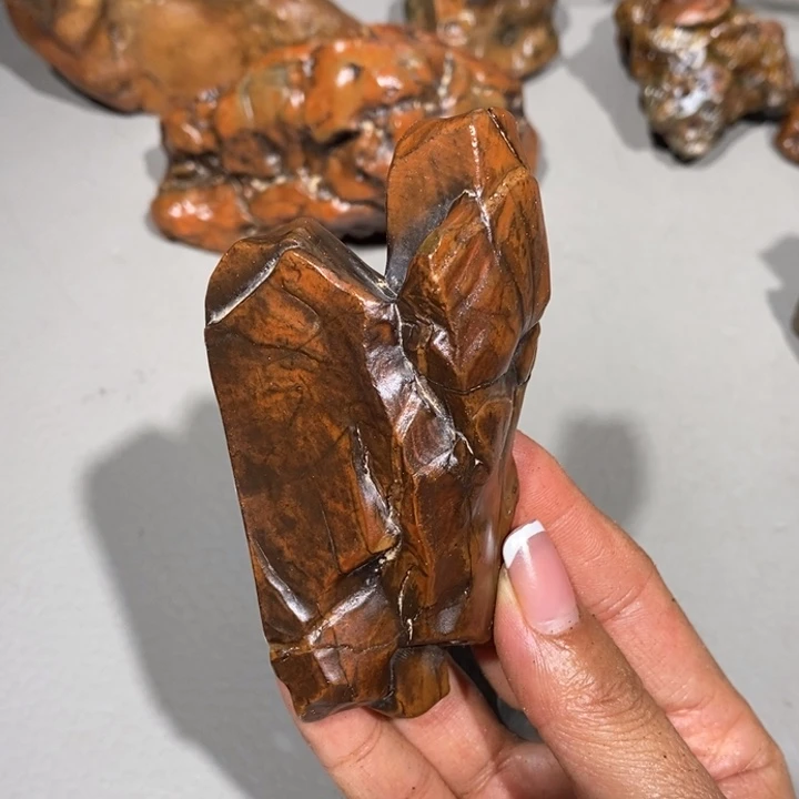 玛瑙/玉髓车挂合金石****缘219