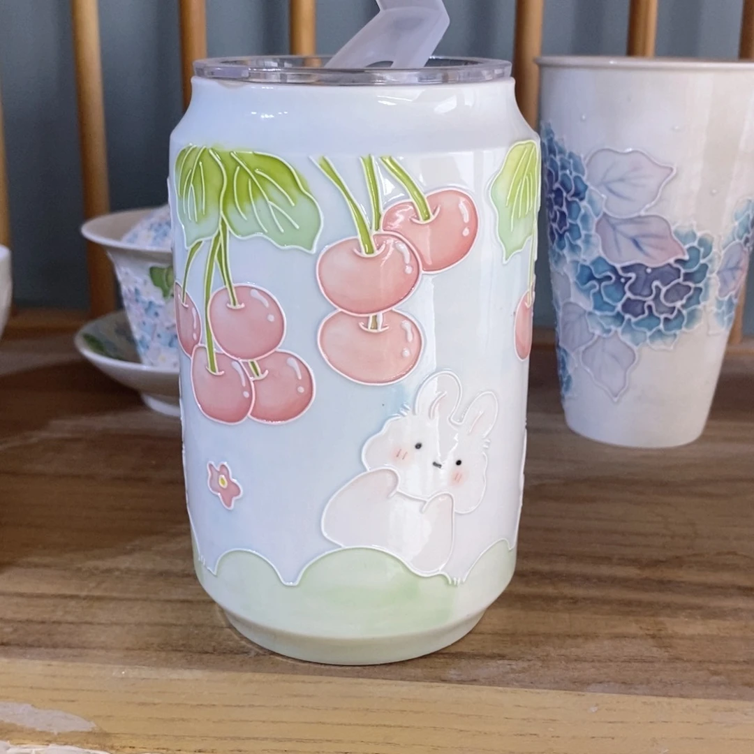 手绘手工制作陶瓷微瑕238凌**¡