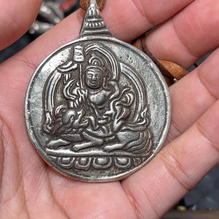 颈饰玻璃藏传喜马拉雅