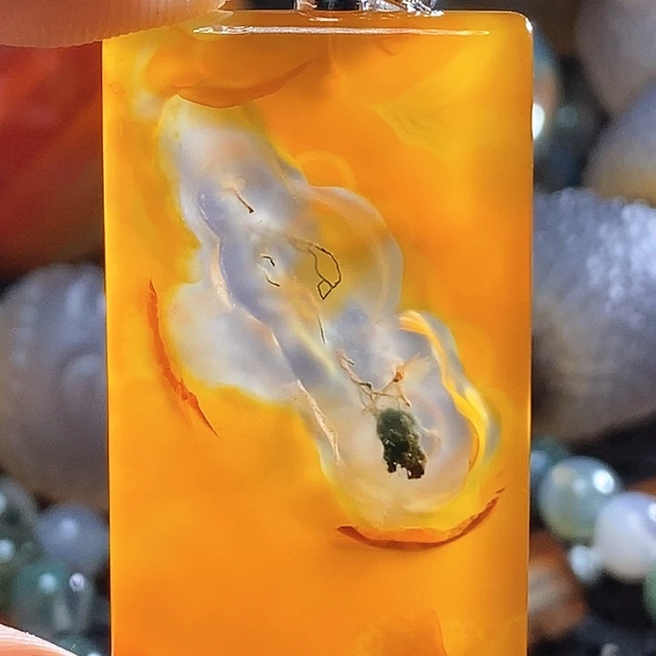 玛瑙/玉髓未镶嵌颈饰
