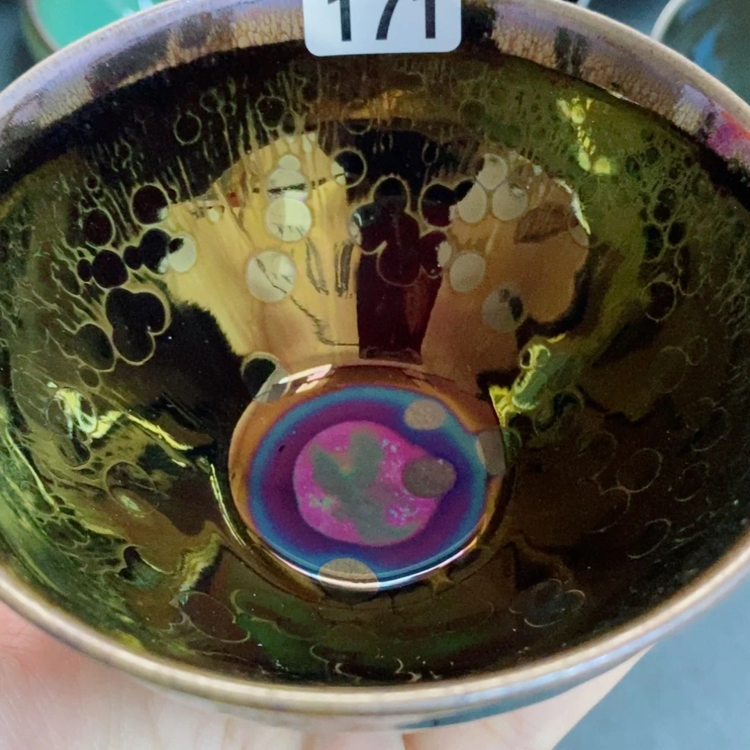 斌***茶盏建窑建盏主人杯171