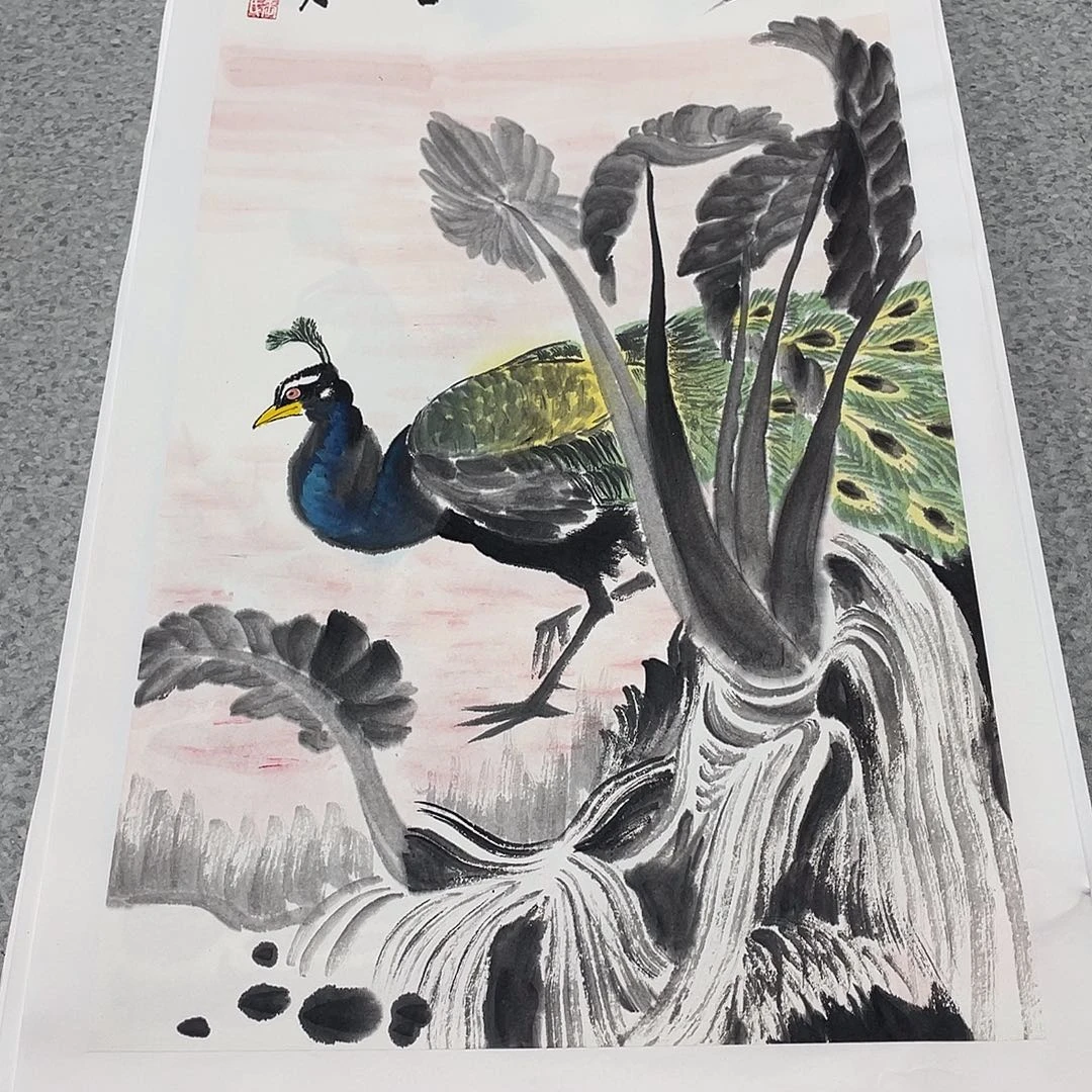 国画2平尺国画作品