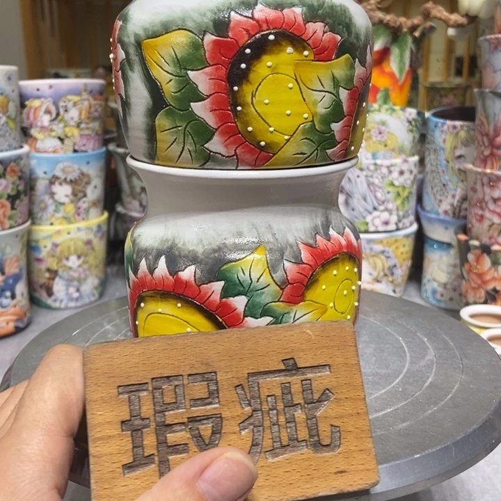 景德镇艺术手绘作品