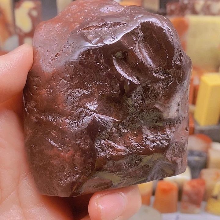 时***转印石寿山石天然原石