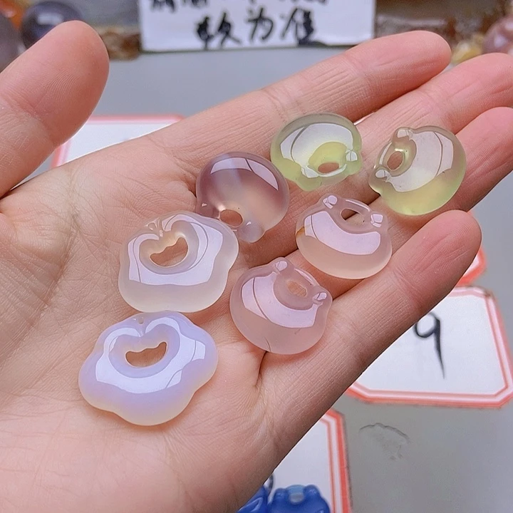 【闪购商品】未镶嵌玛瑙/玉髓珠宝半成品邵*