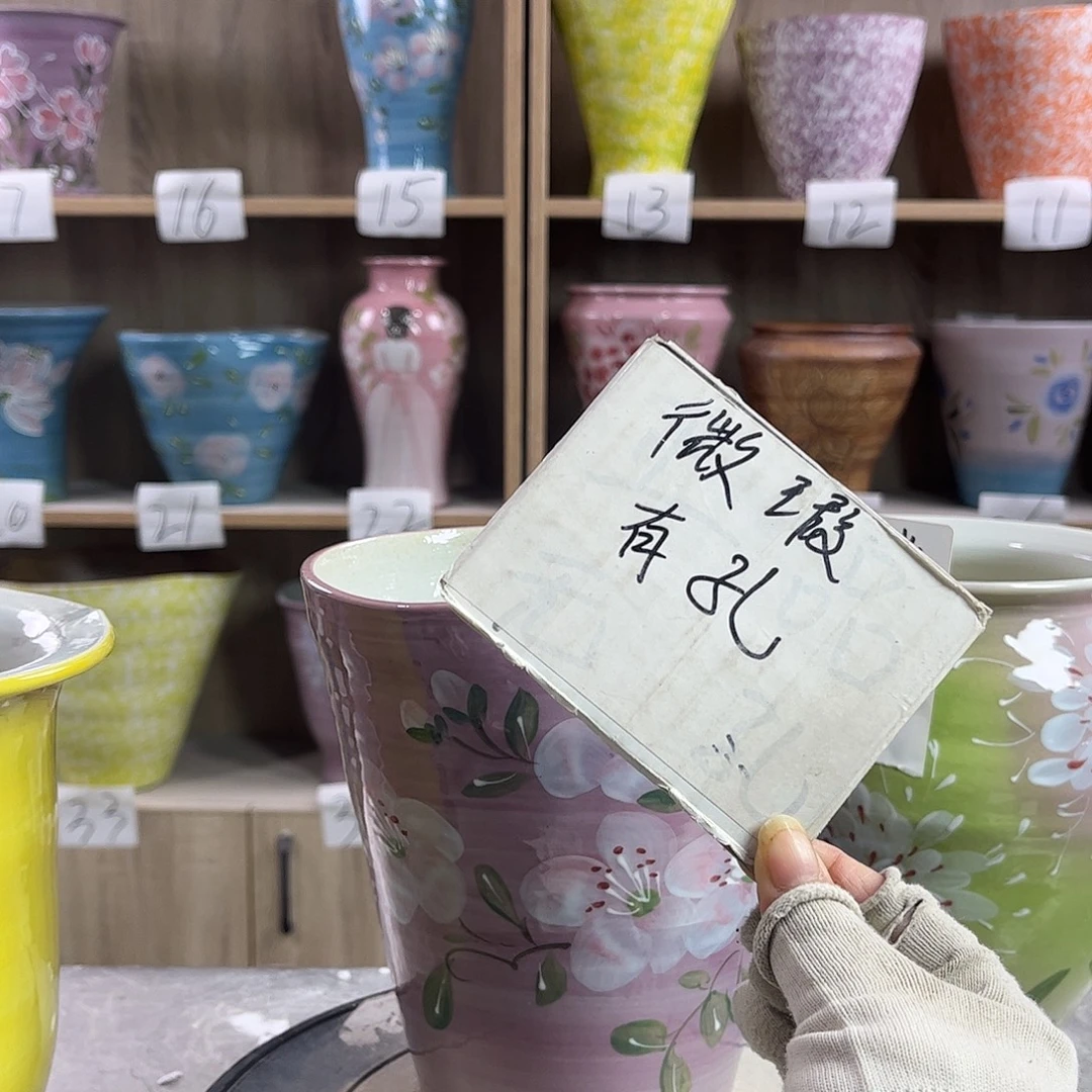 景德镇陶瓷花盆花盆