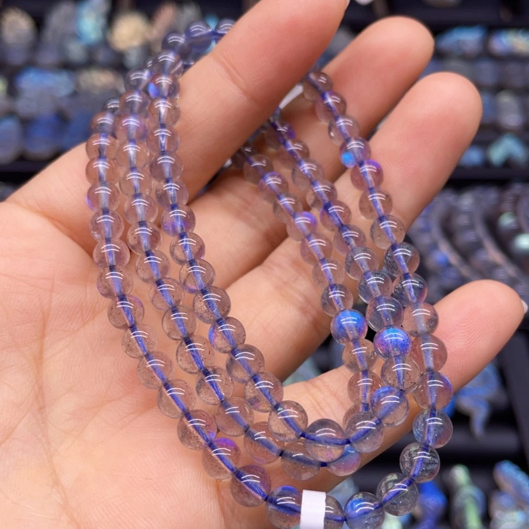 长石手串未镶嵌5.5左右