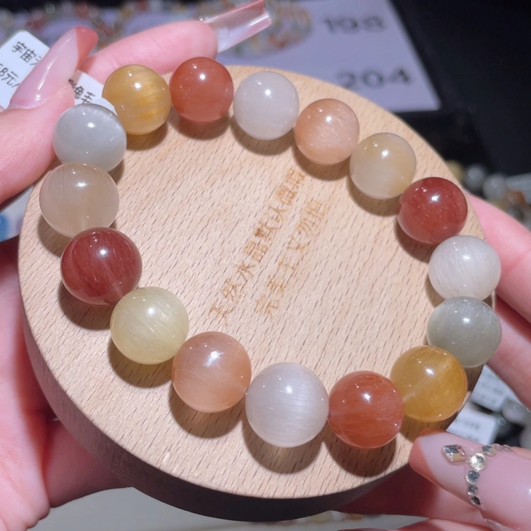 未镶嵌手链水晶198号多样性发一K 13mm+