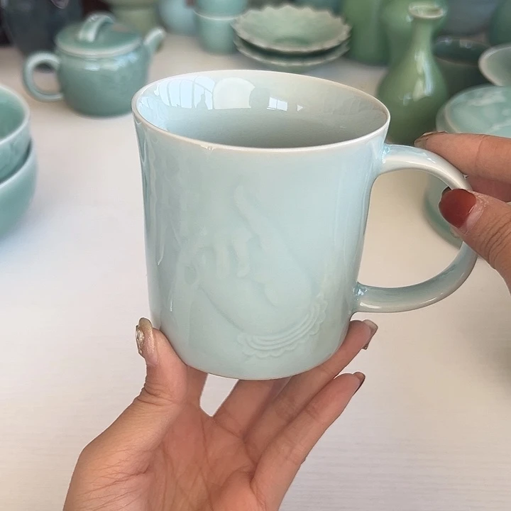 小米茶器龙泉青瓷