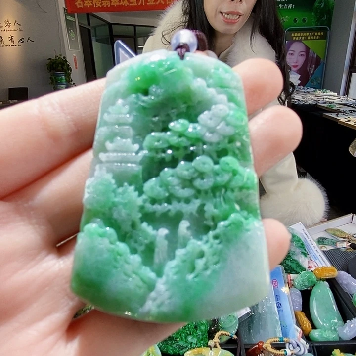 颈饰未镶嵌翡翠翡翠