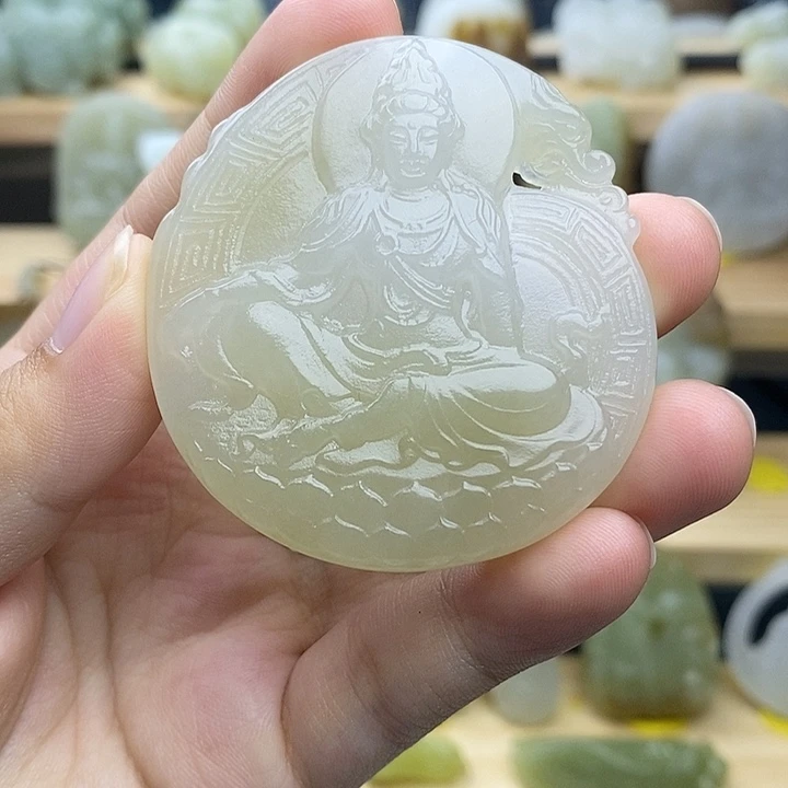 未镶嵌和田玉挂件