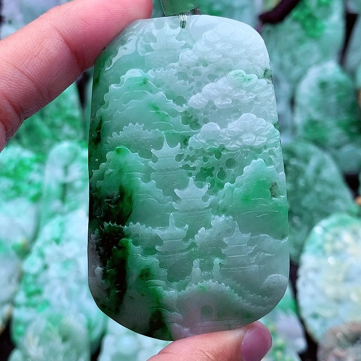 翡翠吊坠(不含链)未镶嵌