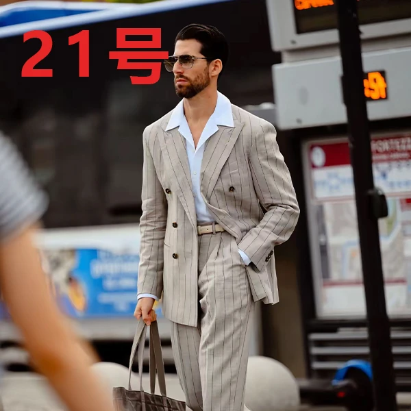 21号 秋季新款男装品质时尚休闲百搭男士直筒牛仔裤【89357A】