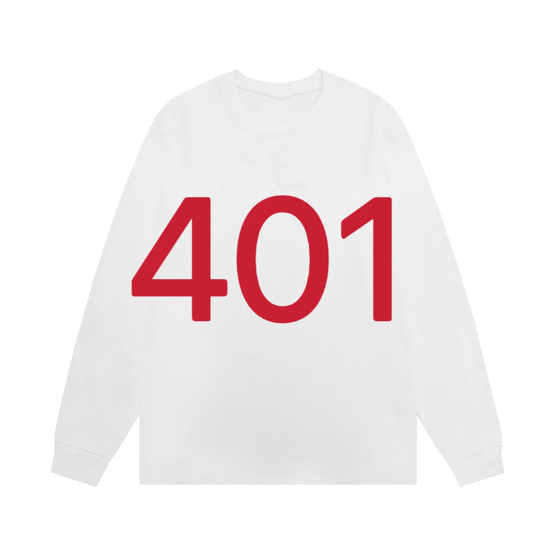 口袋毛圈刺绣毛衣 401