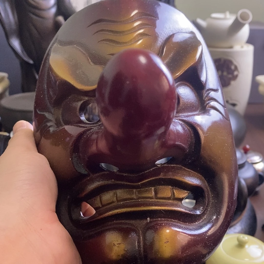 小日子面具有原盒铁材质