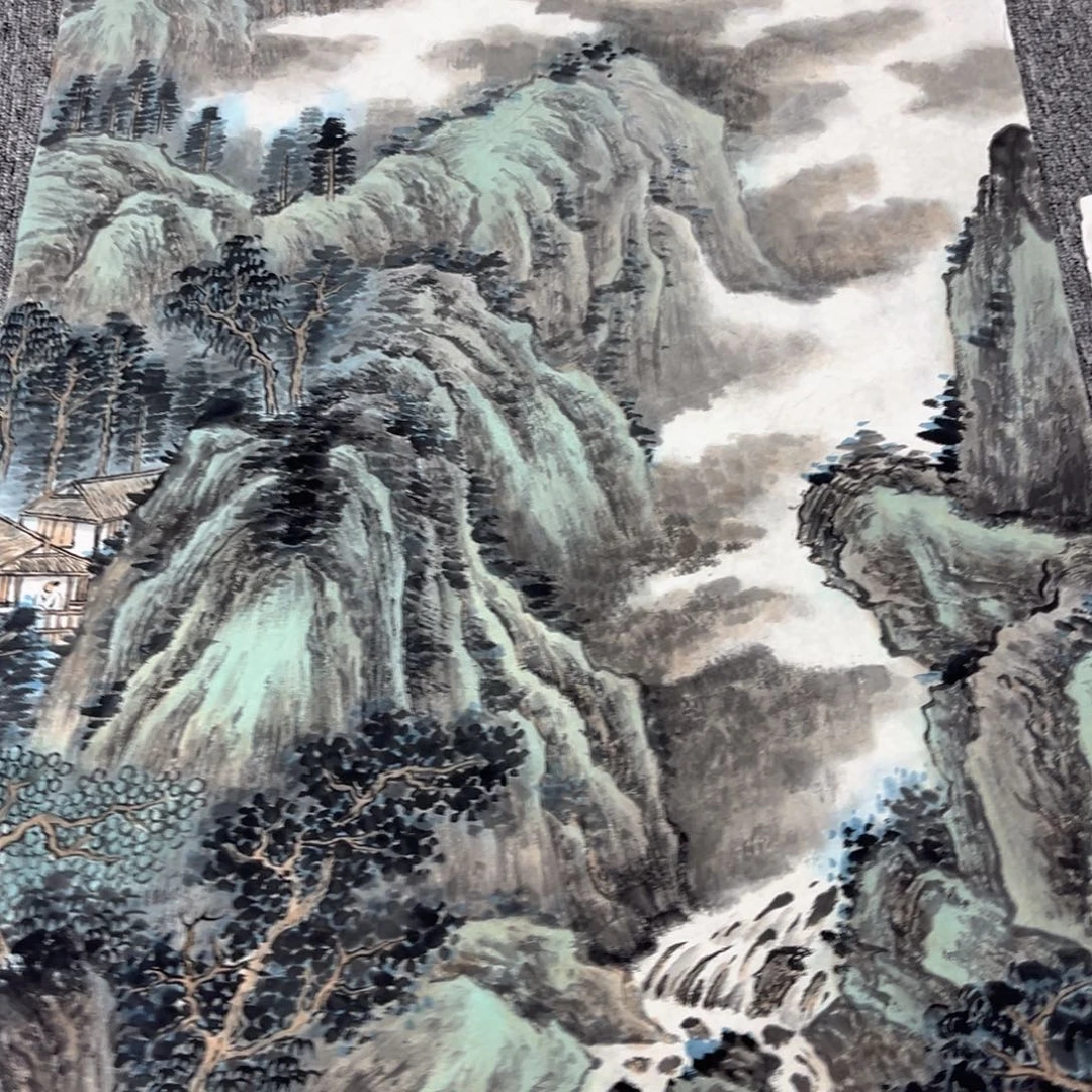 天****国画绘画作品多次