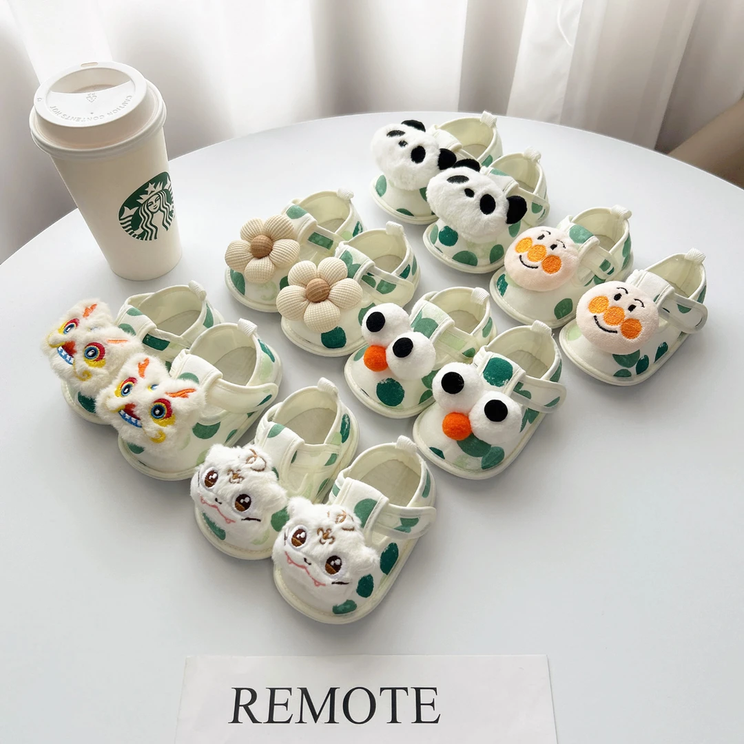 绿色婴儿鞋子春夏款男女童小月龄婴幼儿宝宝0-6-12个月软底学步鞋