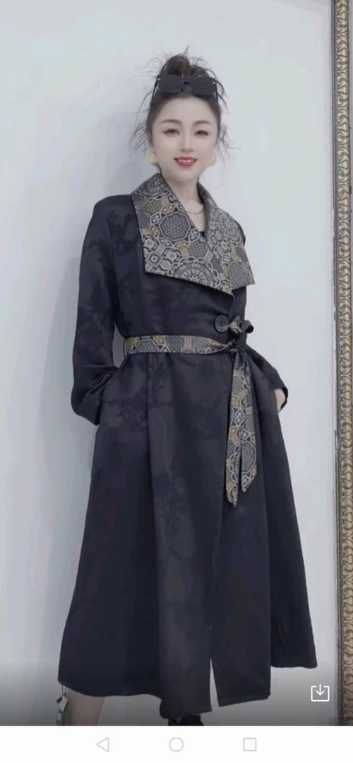 983萍聚家时尚高端大气春款外衣