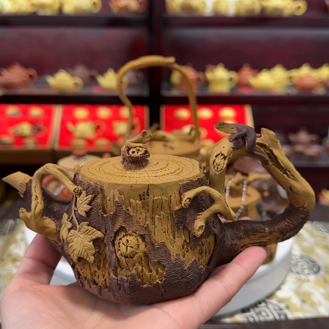 【闪购商品】紫砂茶壶枯木逢春