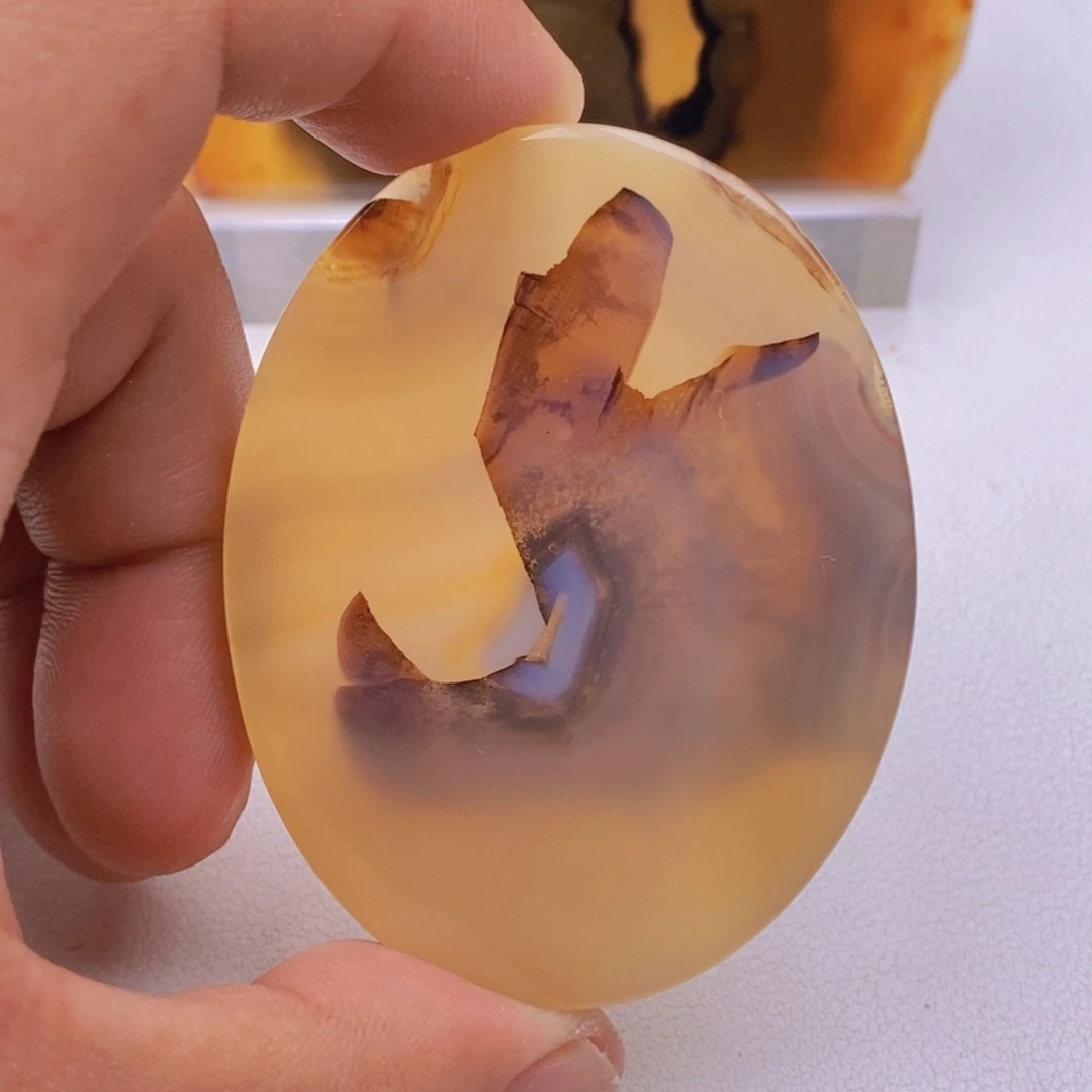 玛瑙/玉髓吊坠(不含链)未镶嵌55