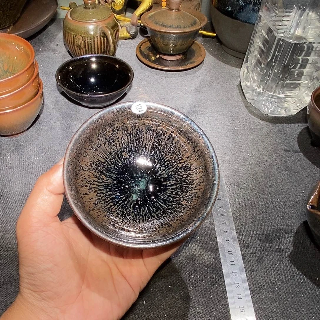 茶盏禄存建盏主人杯124