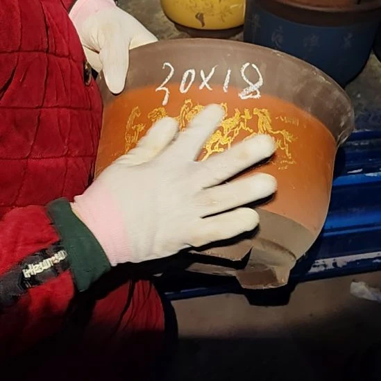 宜兴紫砂花盆清仓库清仓