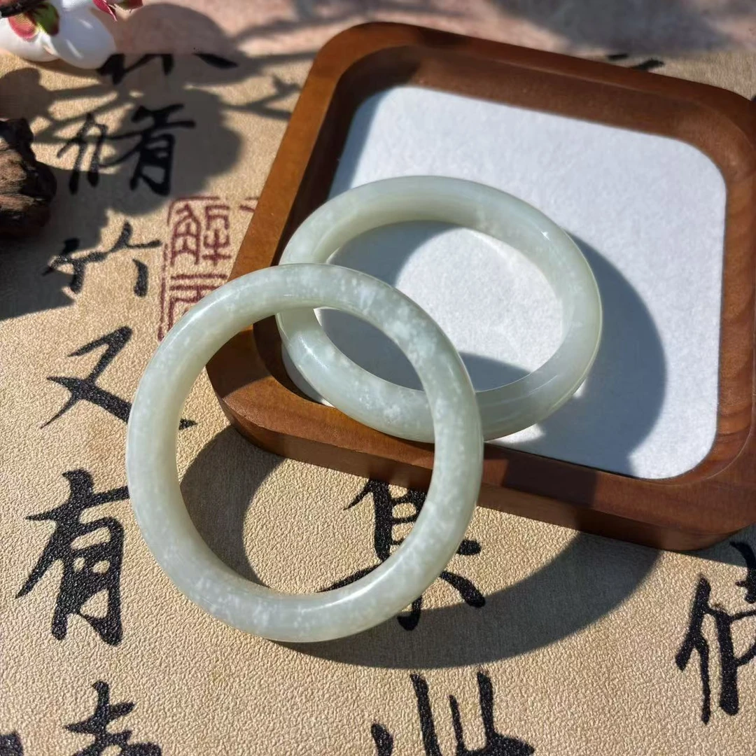 和田玉正圈手镯*（多样性发一件）