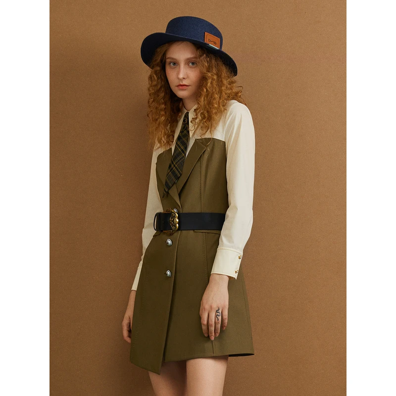 【诗语专属】D63长袖连衣裙5W1L94070