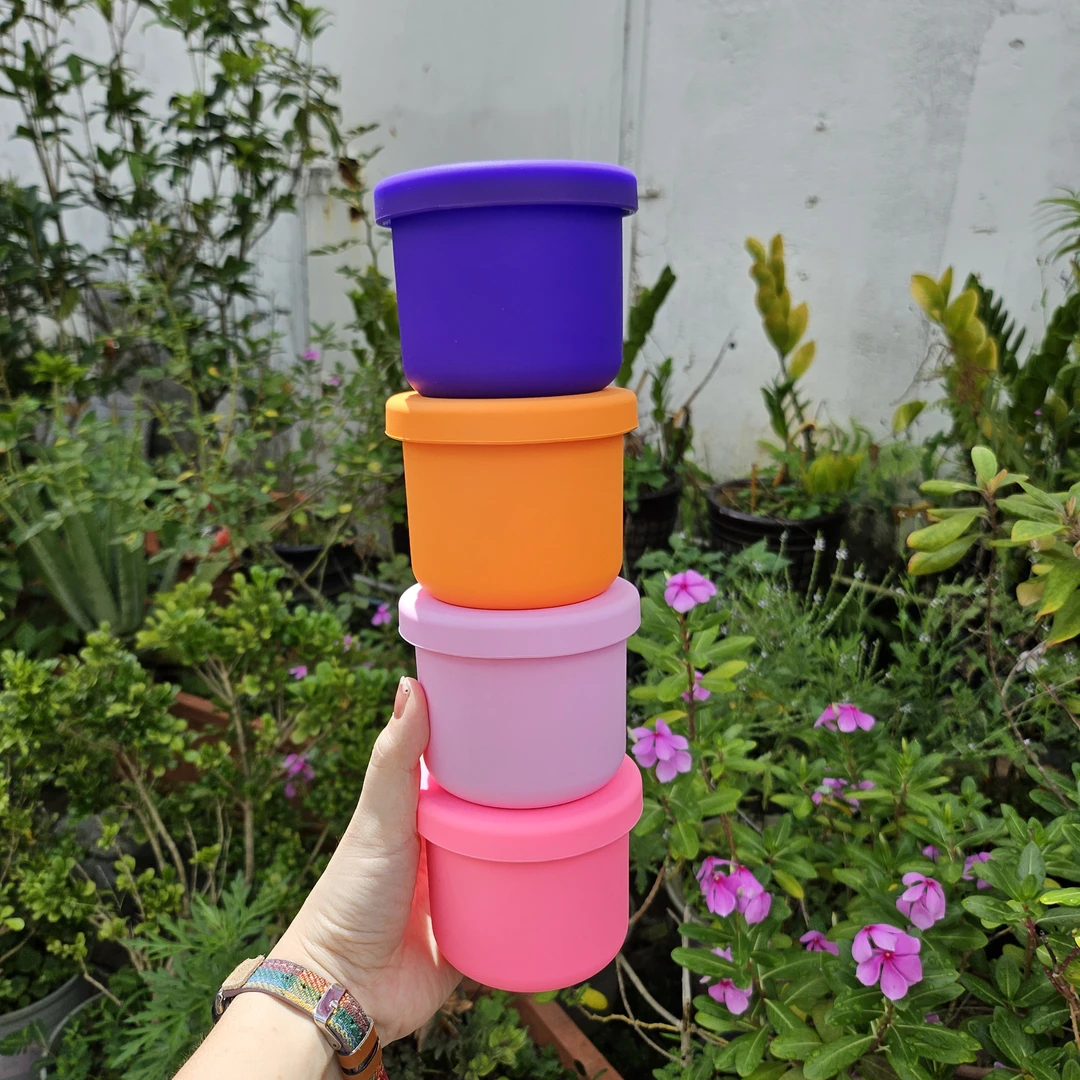 硅胶保鲜盒250ML水杯