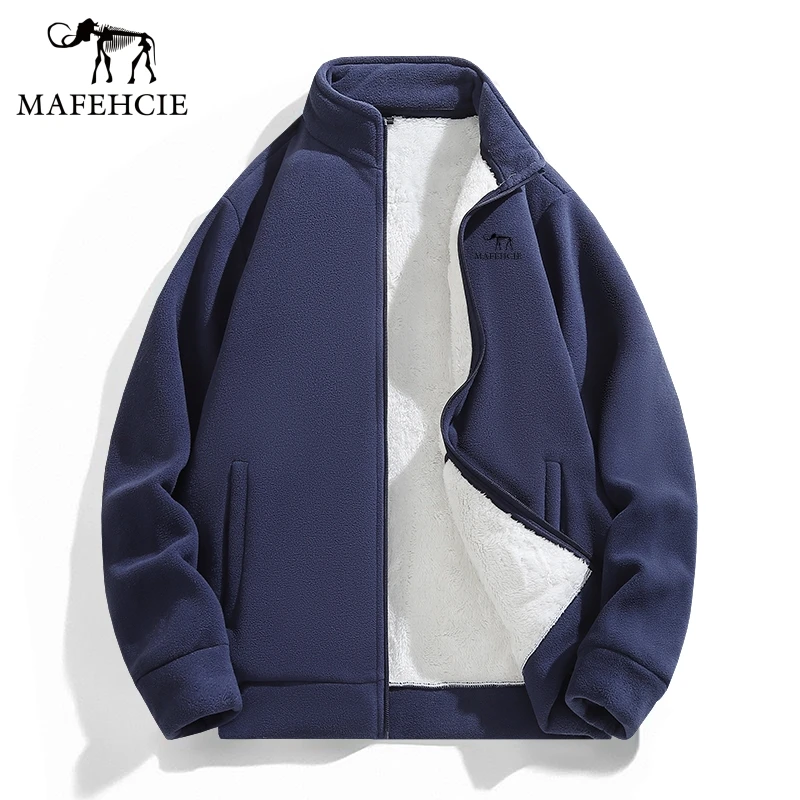 【意大利高端品牌 MAFEHCIE】男女同款高奢户外保暖抓绒衣 M1703