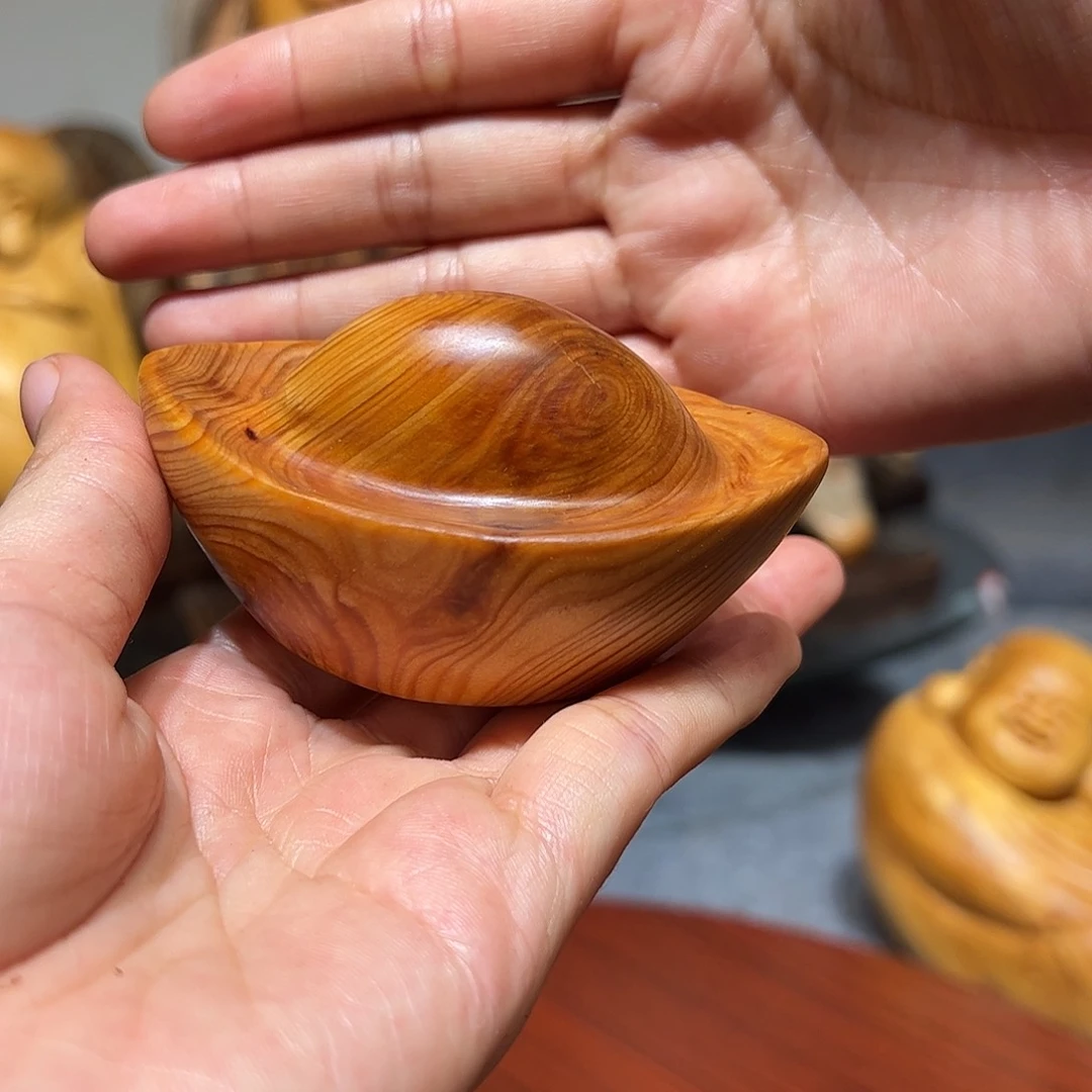 柏木崖柏木手把件摆件