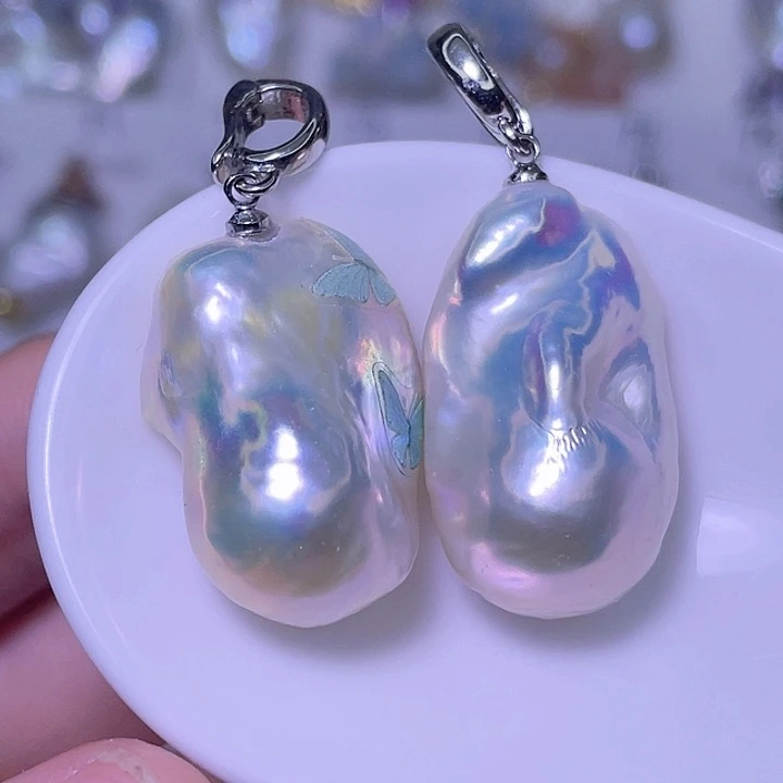 淡水珍珠合金颈饰135