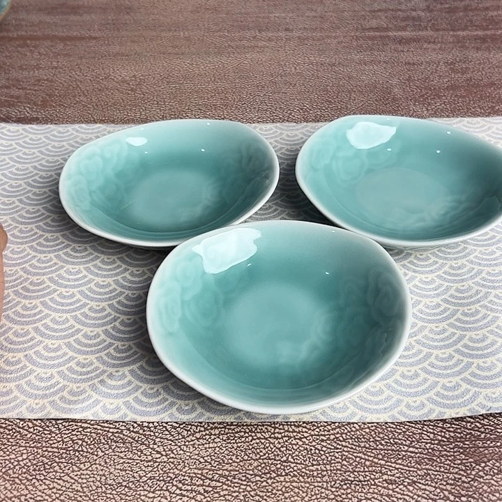 龙泉云间青瓷小米茶器